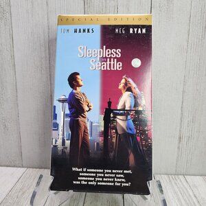 Sleepless in Seattle VHS Tape 1993 - Special Edition - Tom Hanks Meg Ryan Vtg